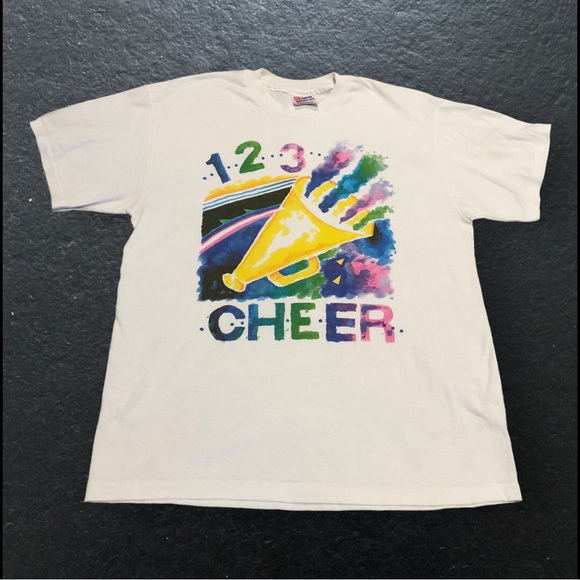 Vintage Single Stitch Cheer Shirt - Picture 1 of 7